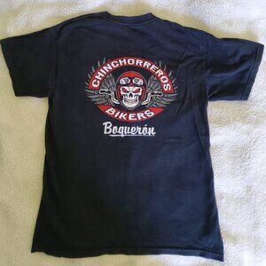 Medium Black Bikers Cotton Shirt